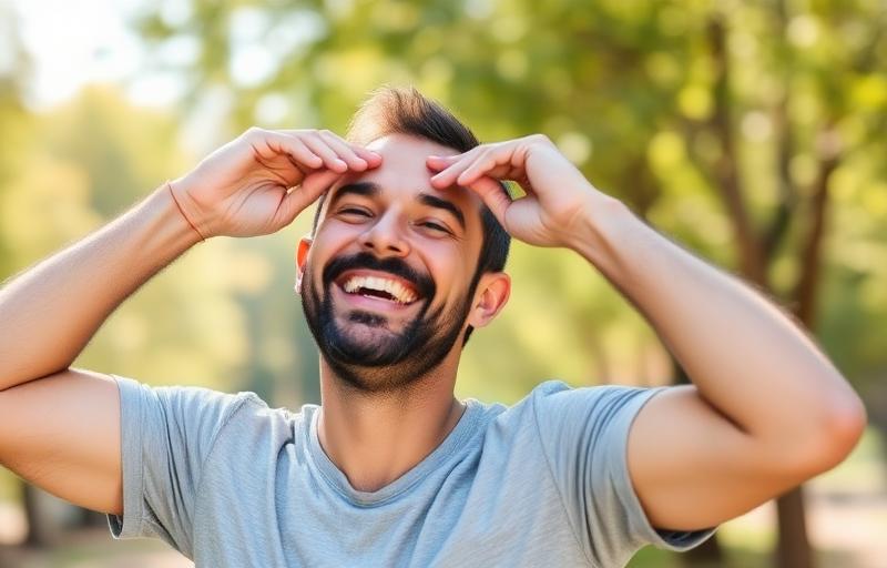 Energetic person living fully active outdoor lifestyle free from migraine limitations, demonstrating restored quality of life and wellbeing after successful neurofeedback headache treatment